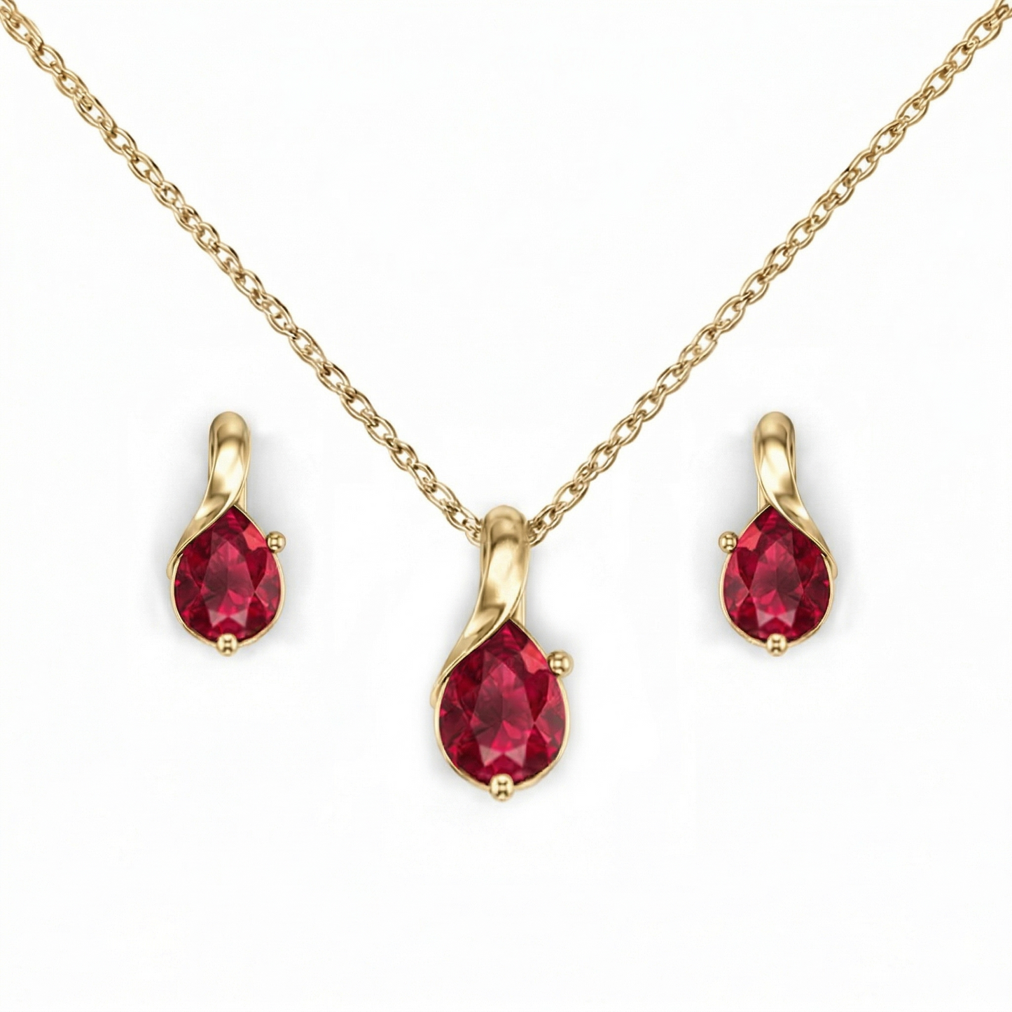 pink diamond pendant set in yellow gold