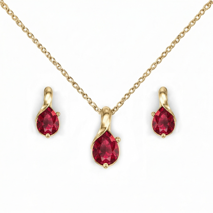 pink diamond pendant set in yellow gold