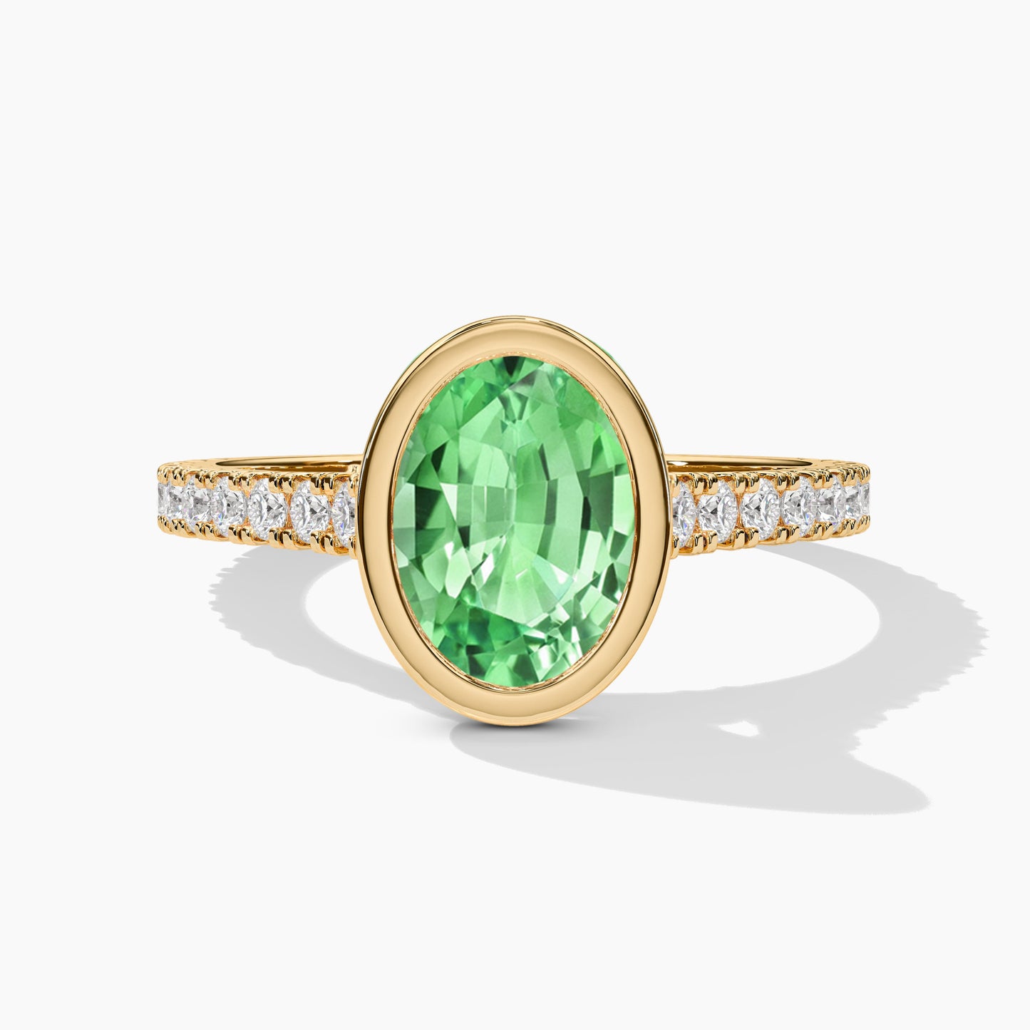 True love ring, yellow gold plating