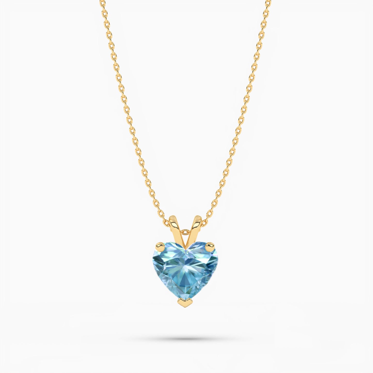 Ocean Love Small Silver Pendant Necklace