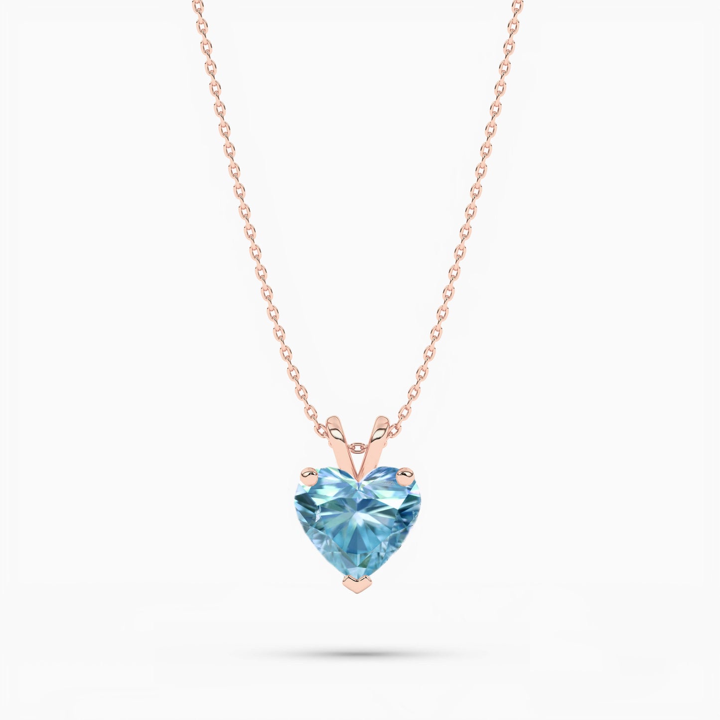 Ocean Love Small Silver Pendant Necklace