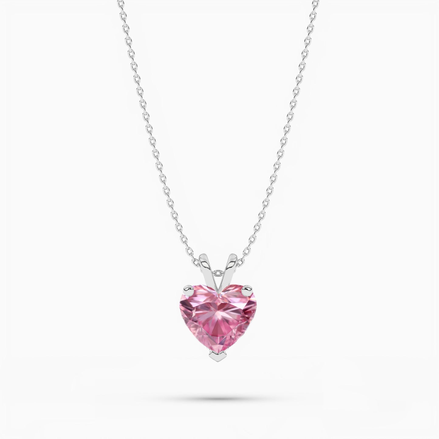 caratiro diamond heart pendant