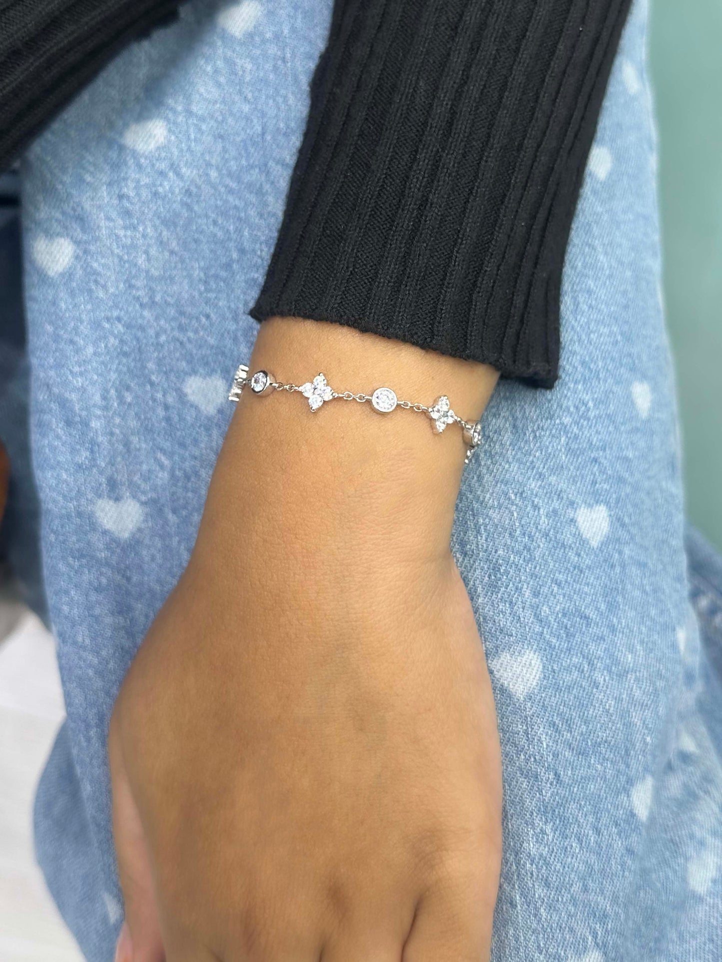 925 Sterling Silver Charm Necklace