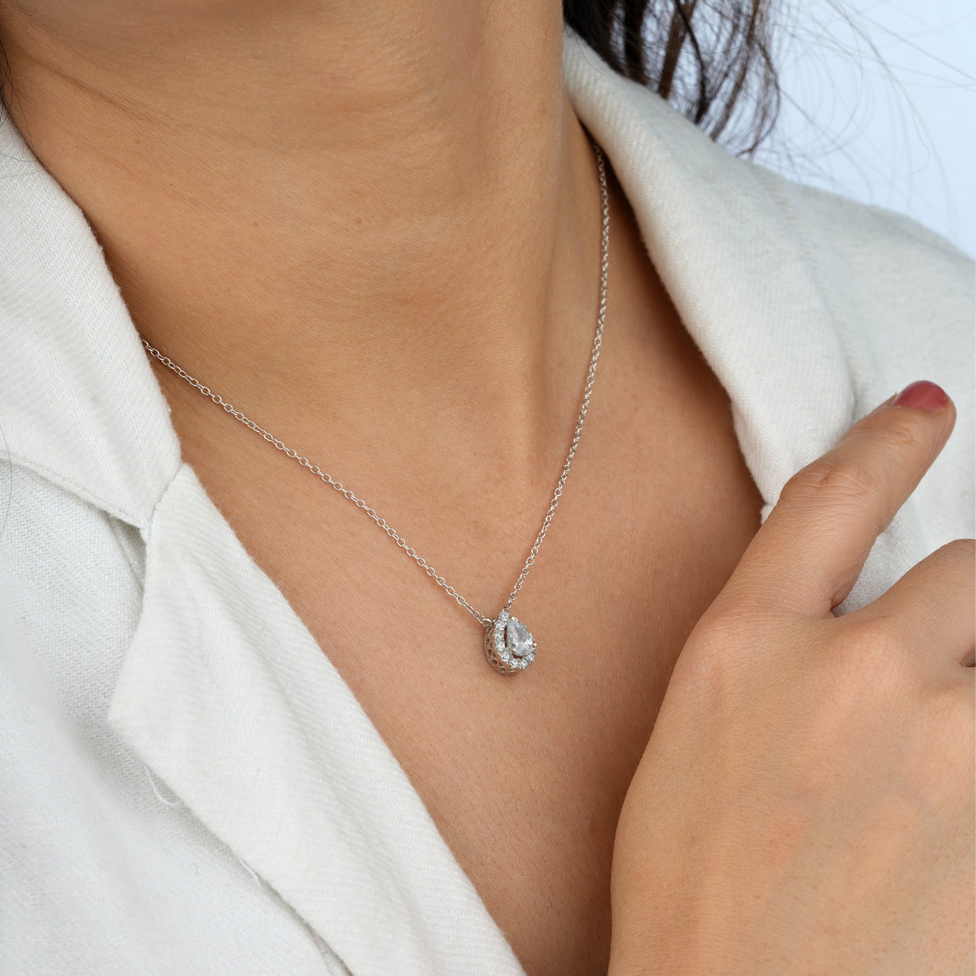 Women's Silver Necklace Online India