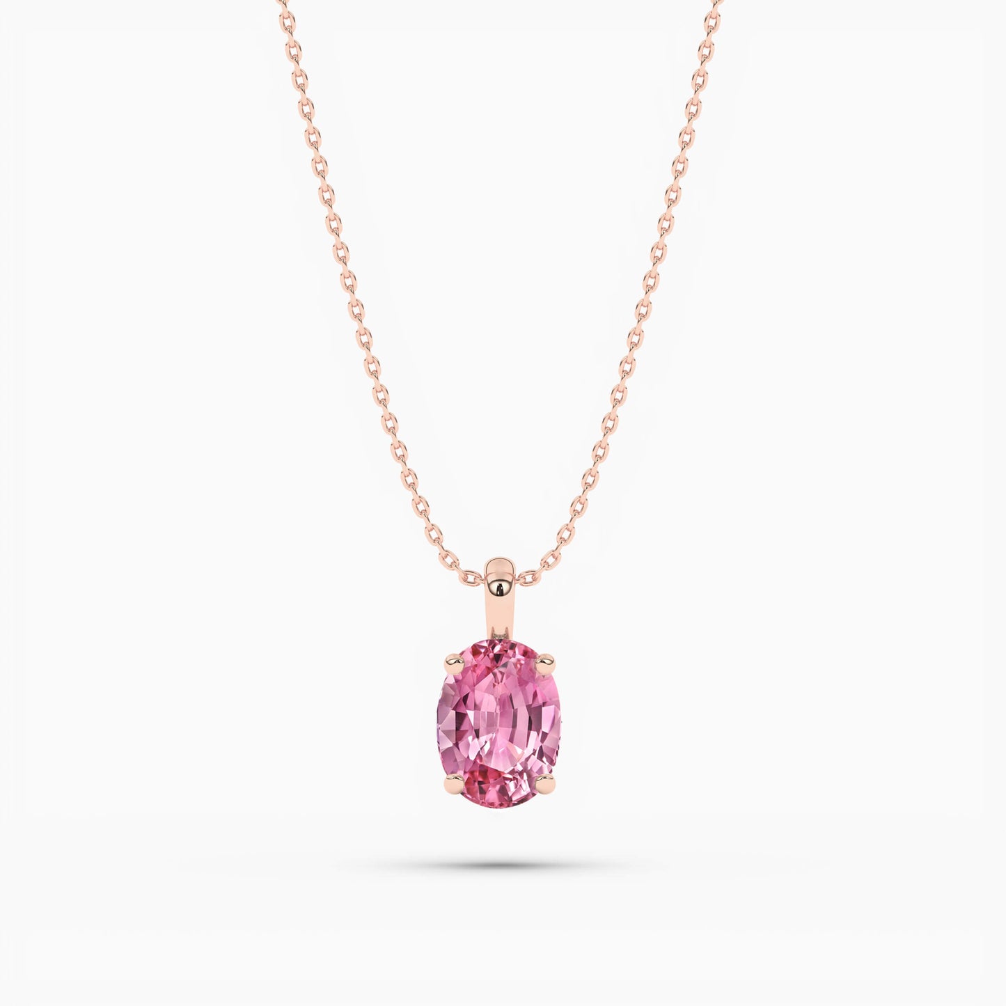rosr gold plated diamond pendant