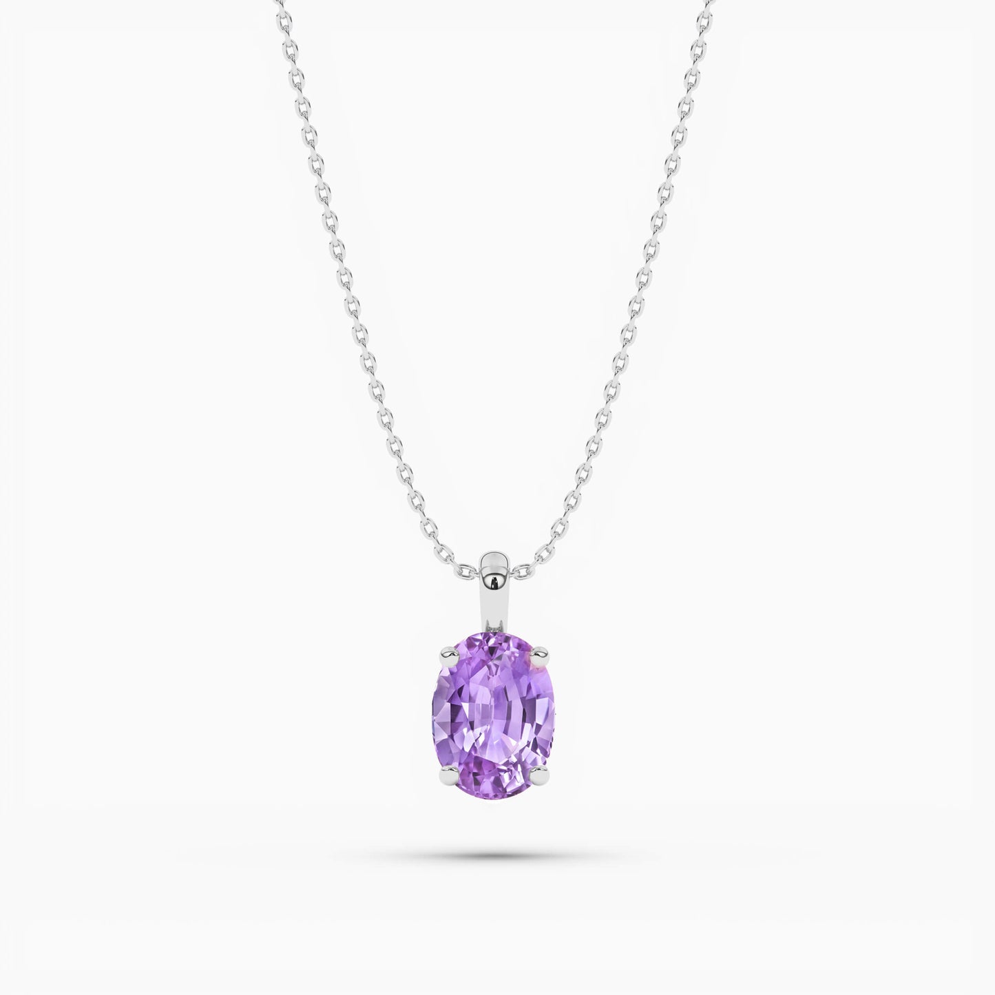 silver diamond necklace womens