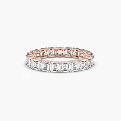 rose gold plated silver wedding bands womens