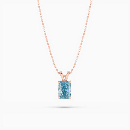 Ocean Love Small Silver Pendant Necklace