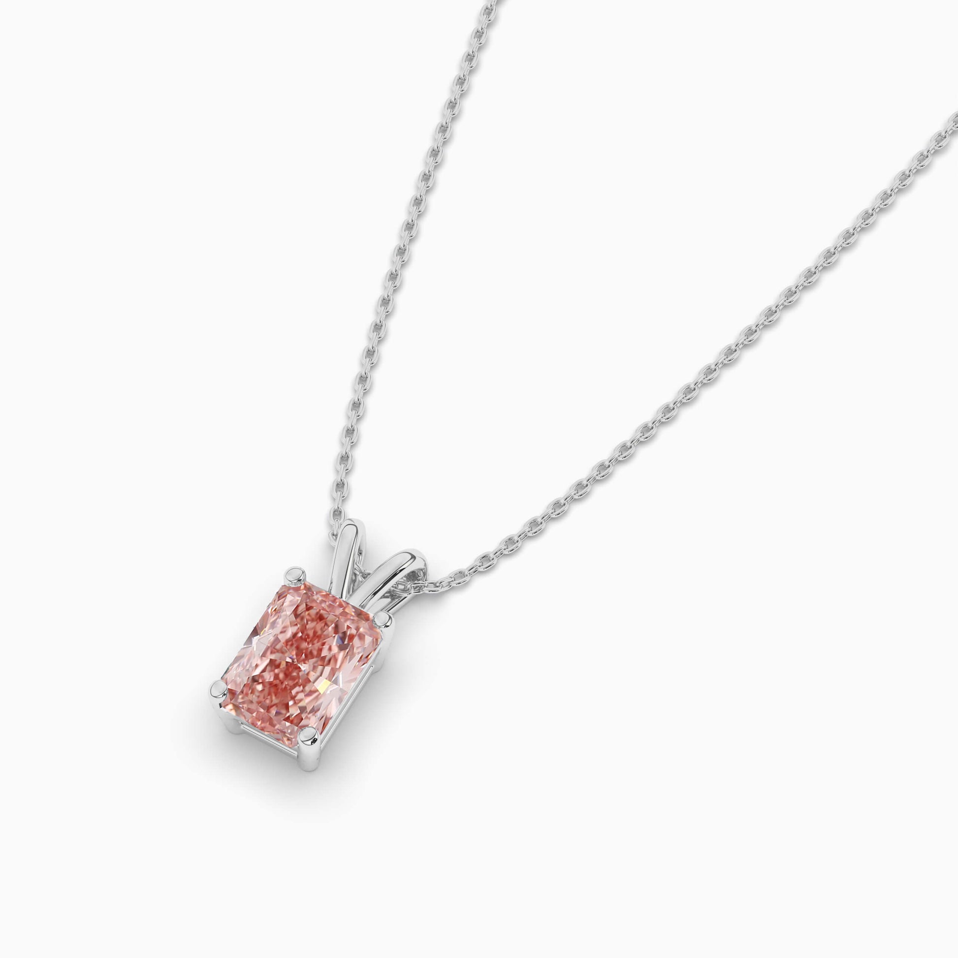 Caratiro Orange Diamond Solitaire Pendant