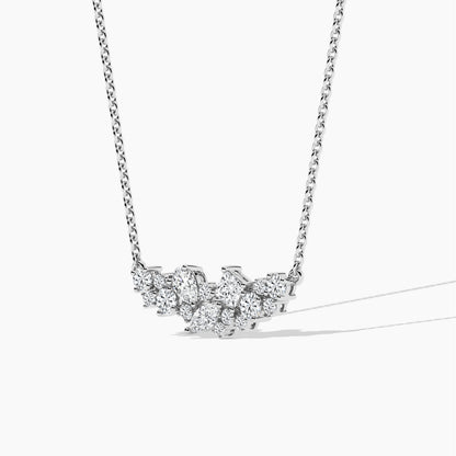 simple diamond necklace