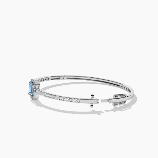 sky blue diamond bracelet