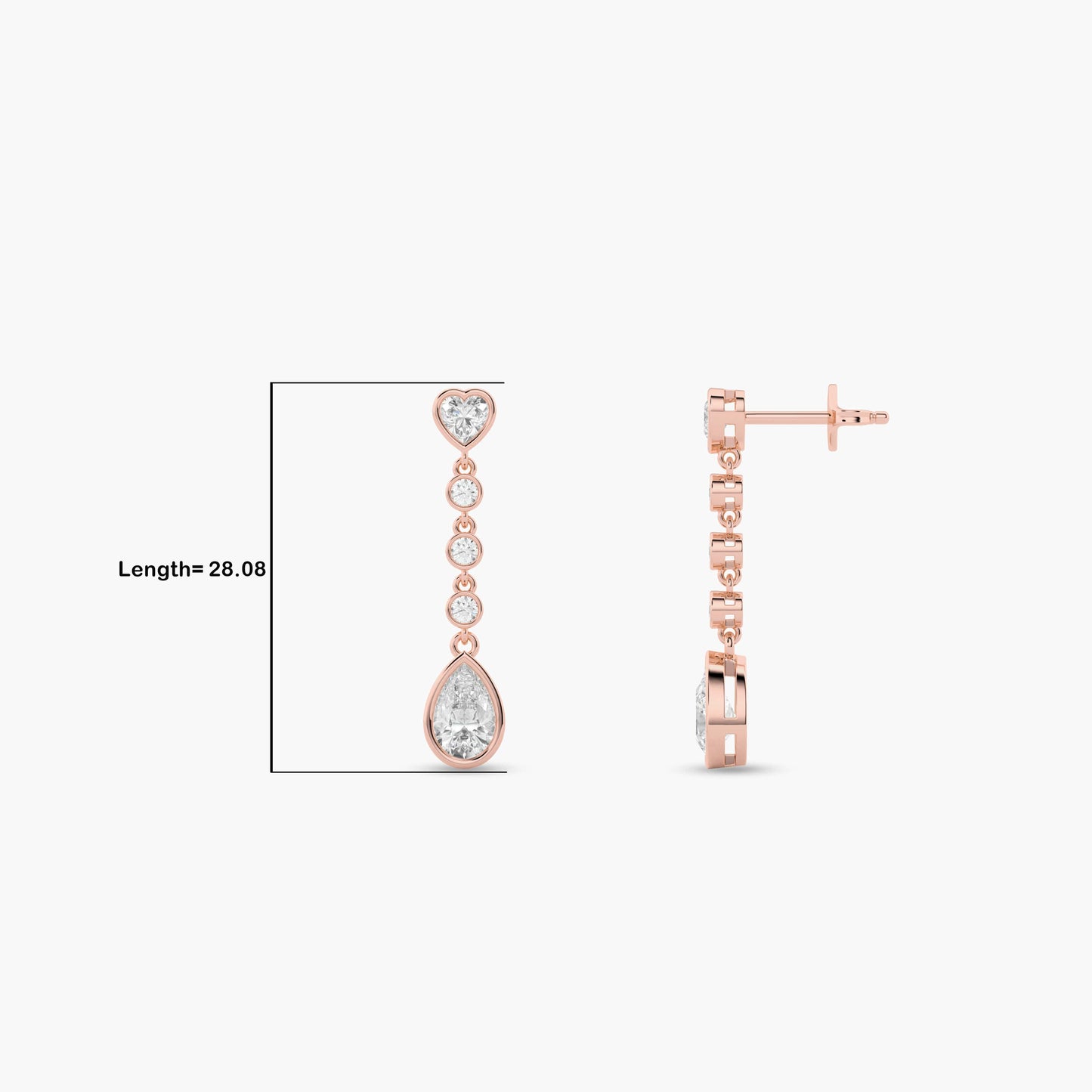 simple drop earrings