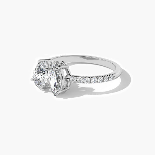 silver engagement rings