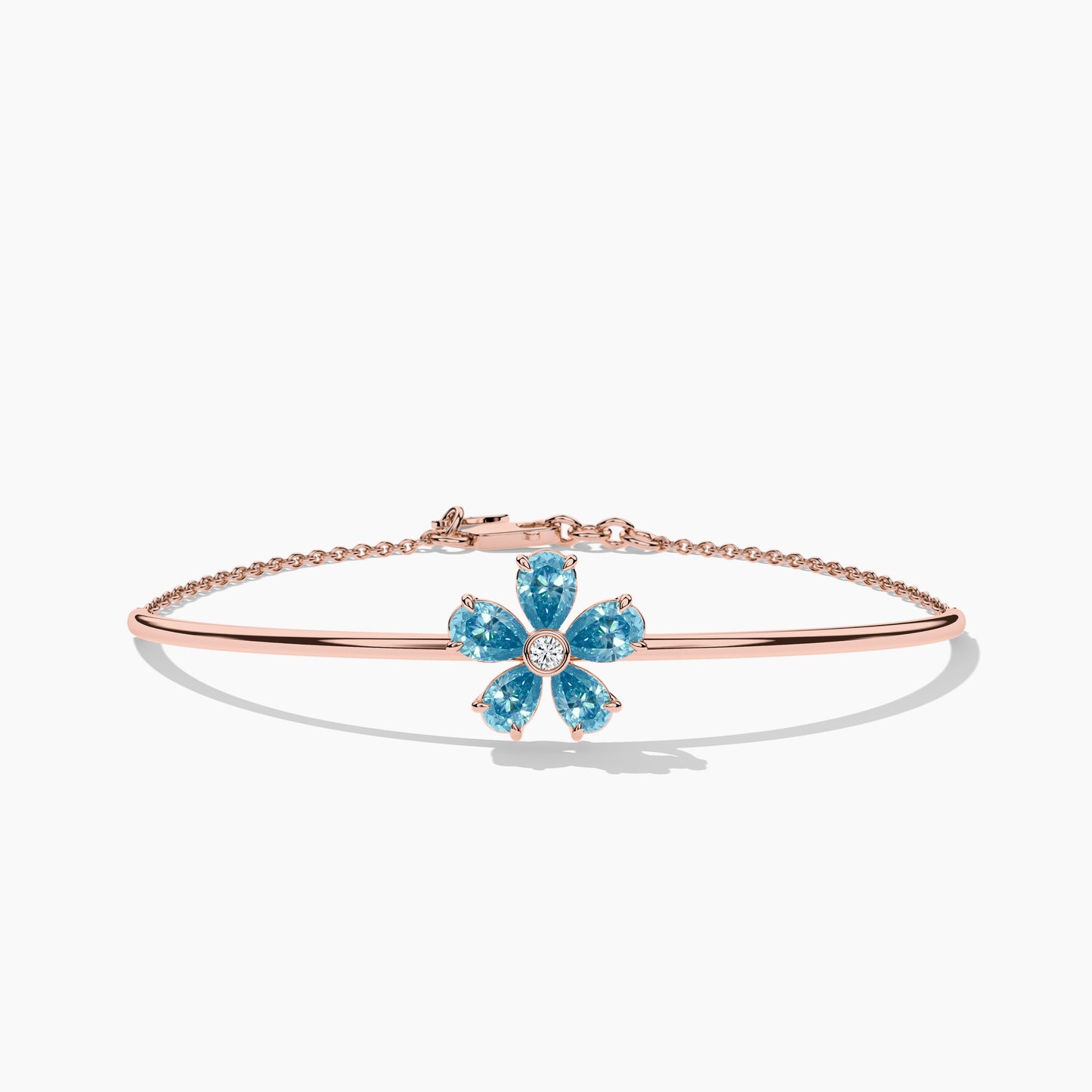 Ocean love blue diamond bracelet