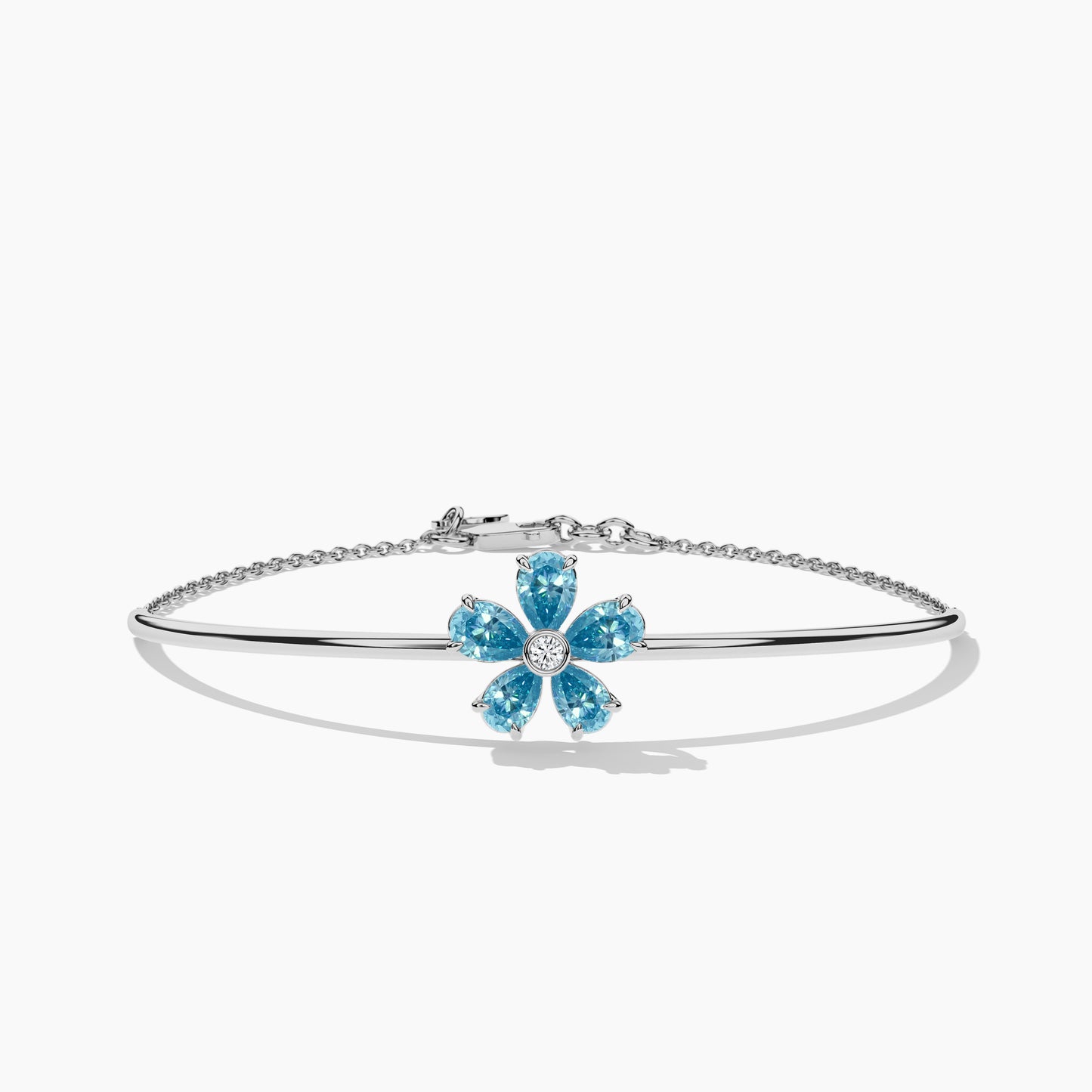 Ocean love blue diamond bracelet