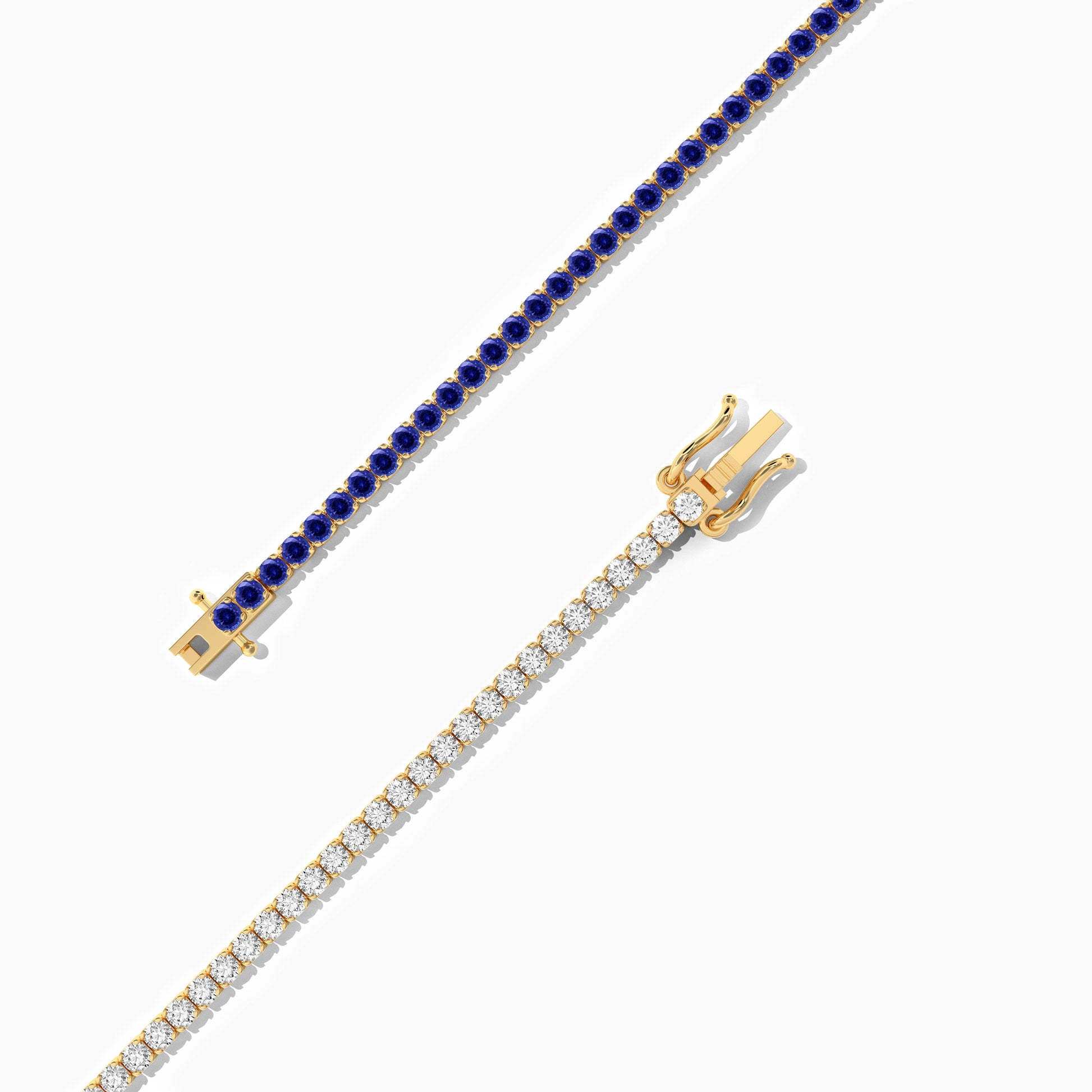 silver diamond bracelet