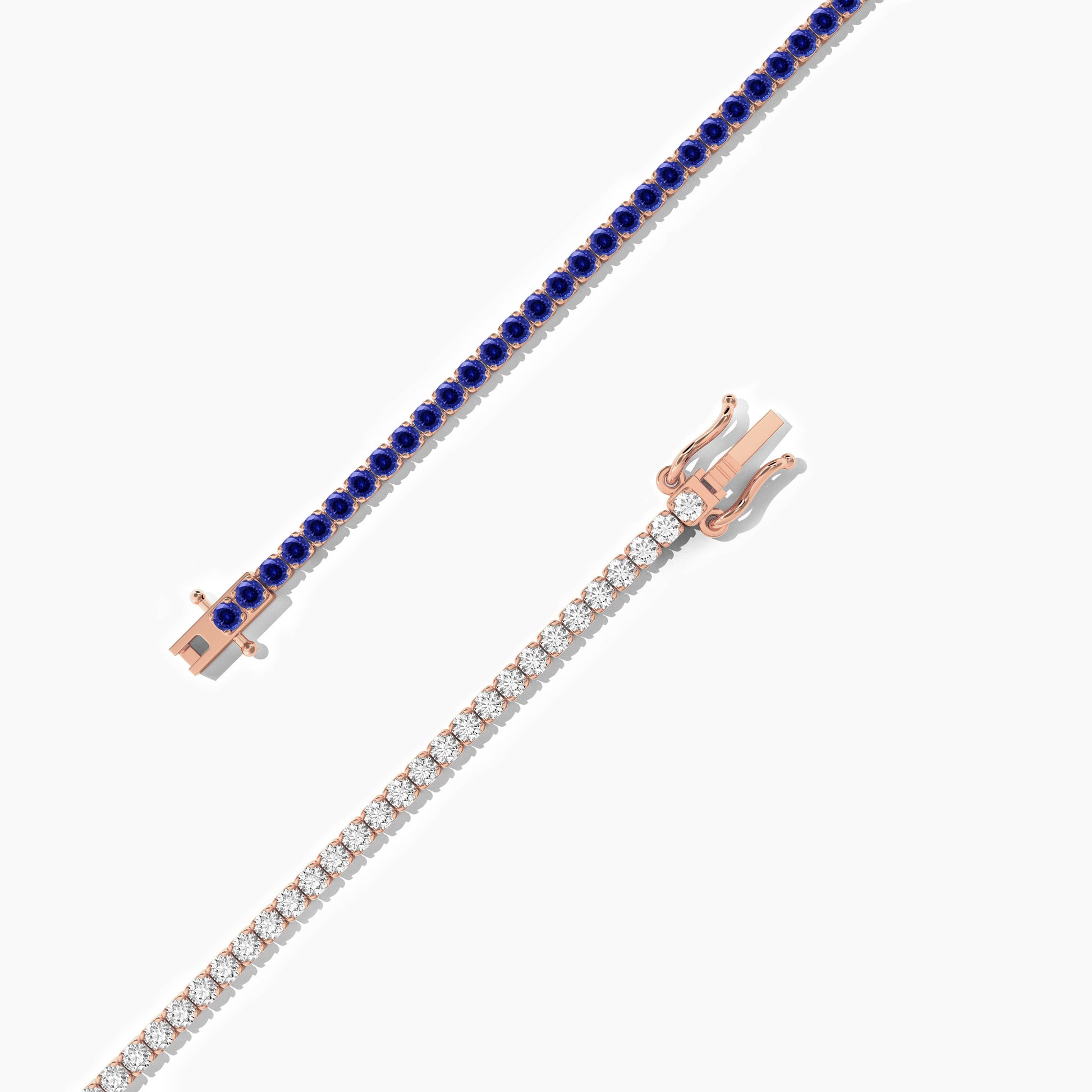 silver diamond bracelet