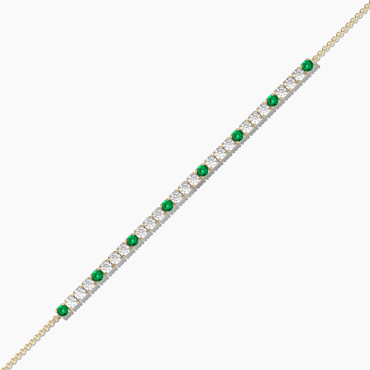 Emerald and Diamond Bracelets
