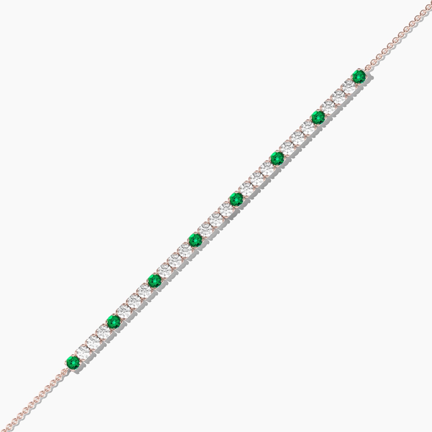 Emerald and Diamond Bracelets