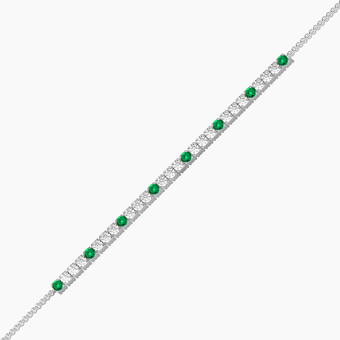 Emerald and Diamond Bracelets