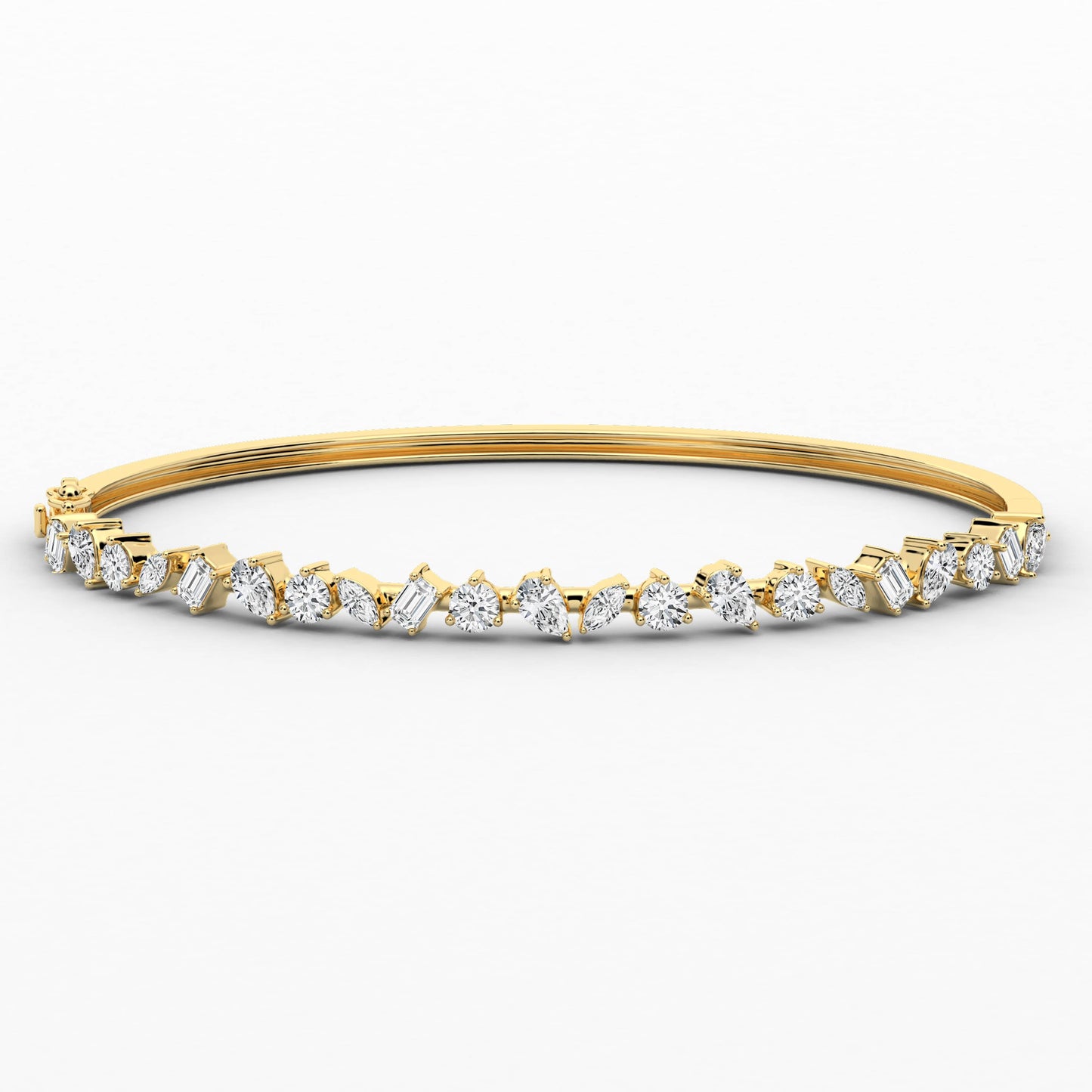 Mixed Shape Diamond Bracelet