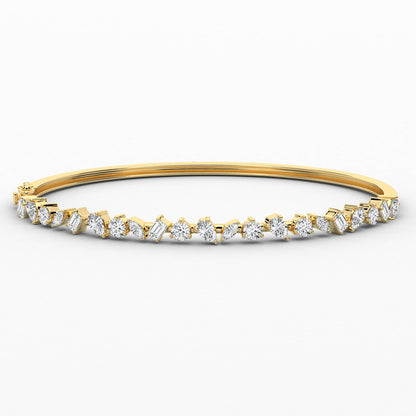 Mixed Shape Diamond Bracelet