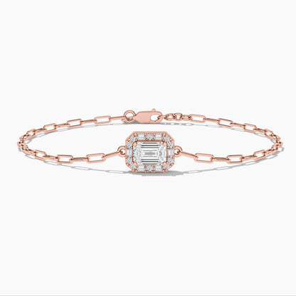 paperclip chain diamond piece
