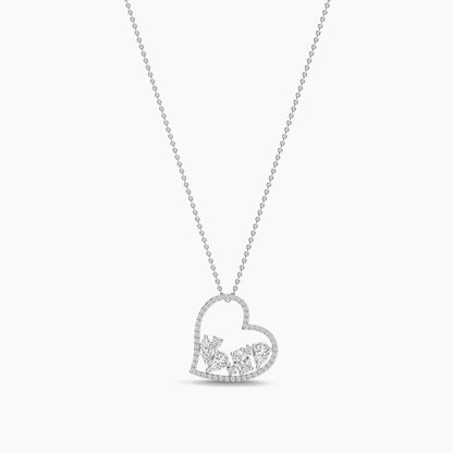 small silver pendant necklace