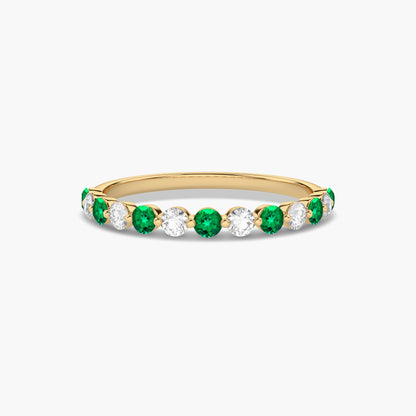 emerald diamond ring