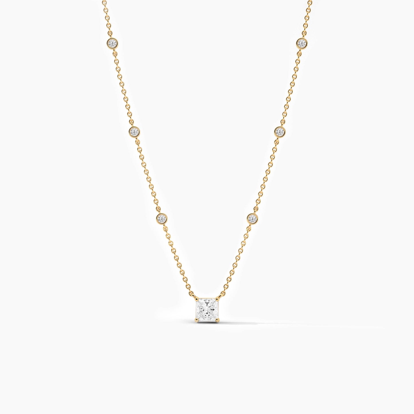 small diamond necklace