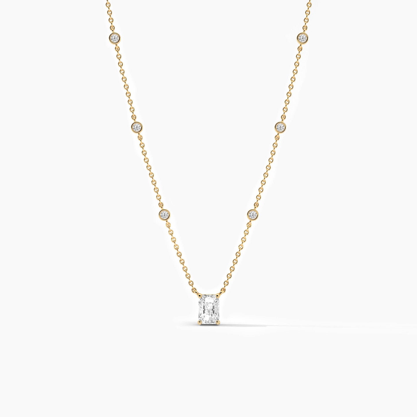 small diamond necklace