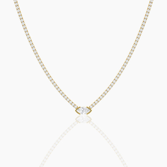 diamond tennis necklace