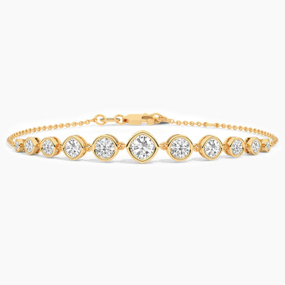 gold and diamond bracelet
