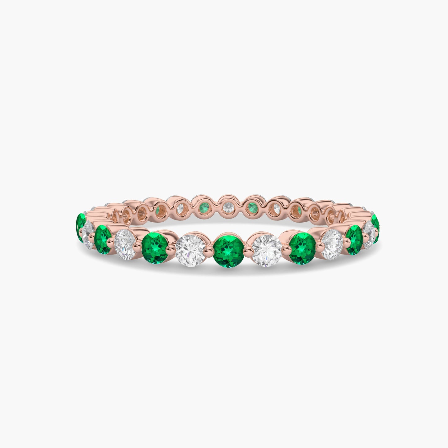 band silver ring