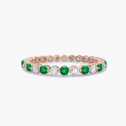 band silver ring