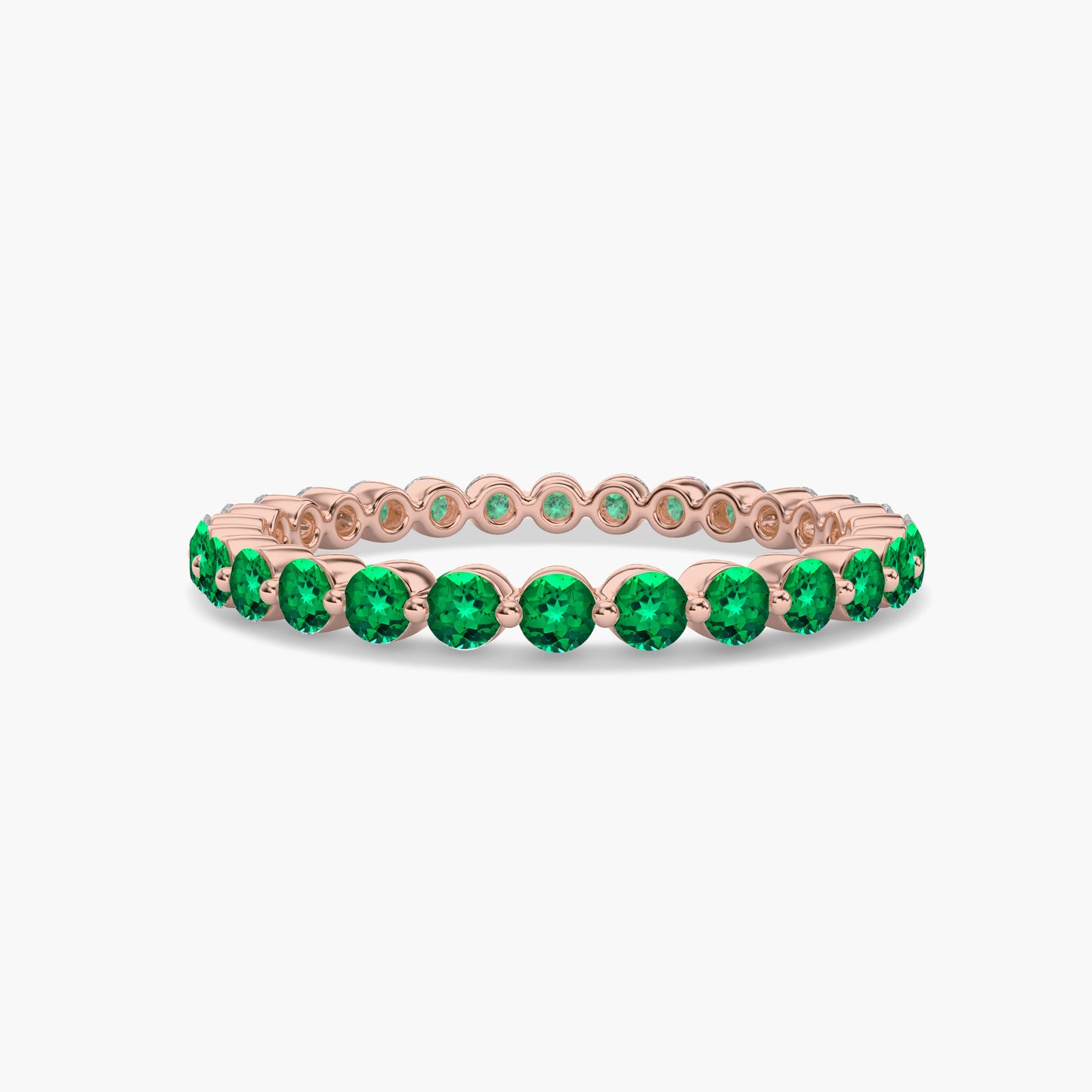 emerald finger ring