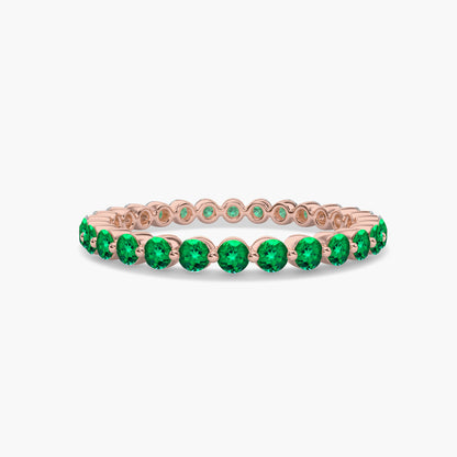 emerald finger ring