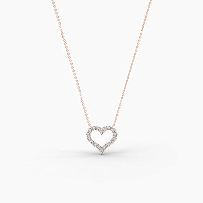 heart pendant necklace