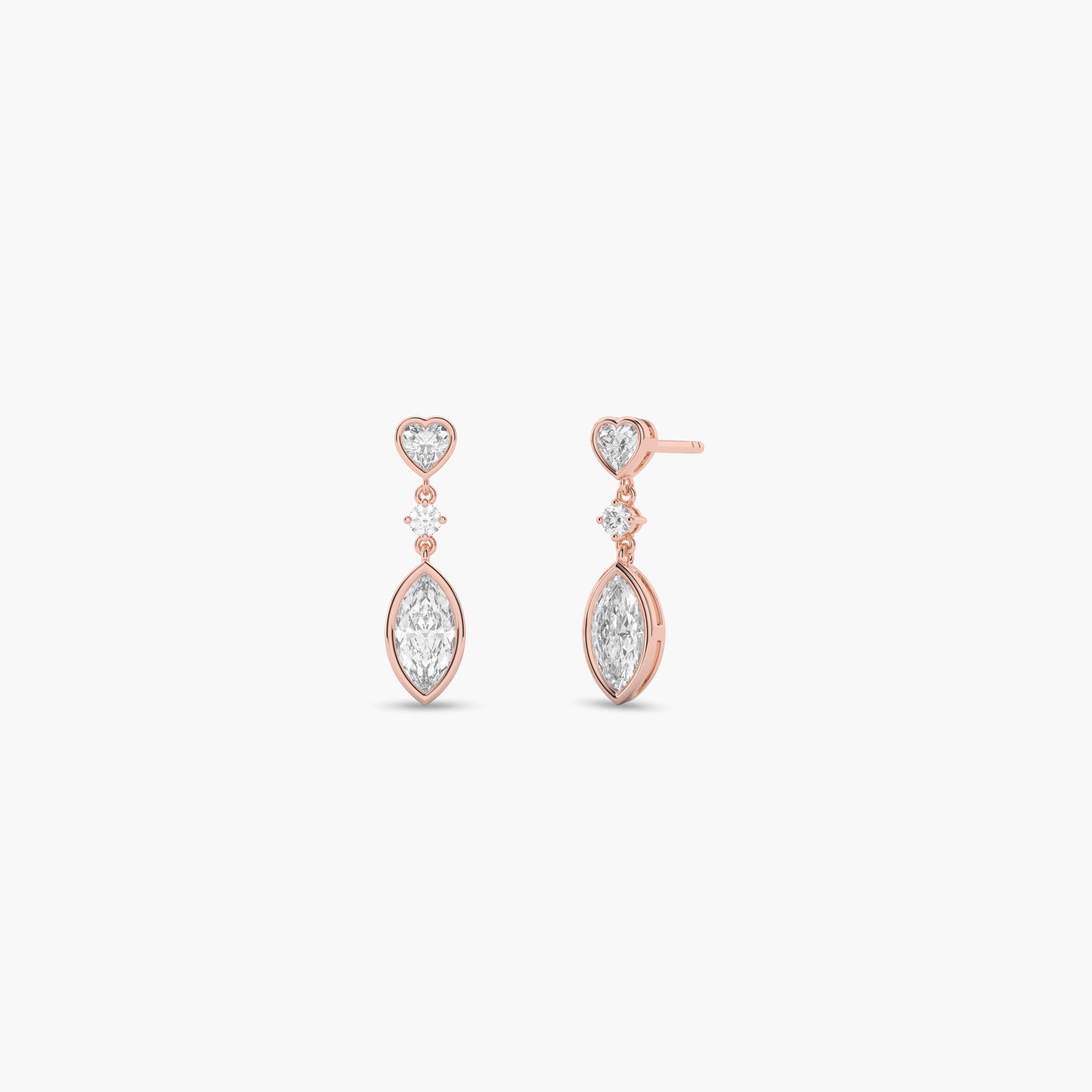 baby diamond earrings