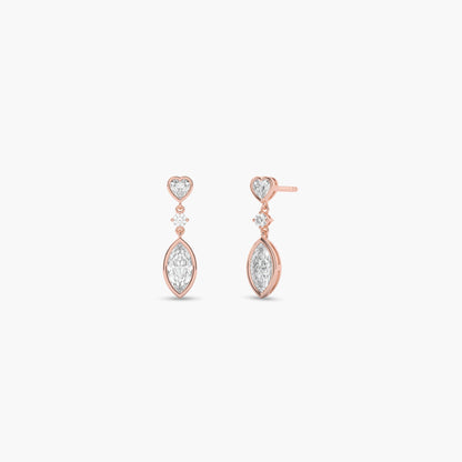 baby diamond earrings