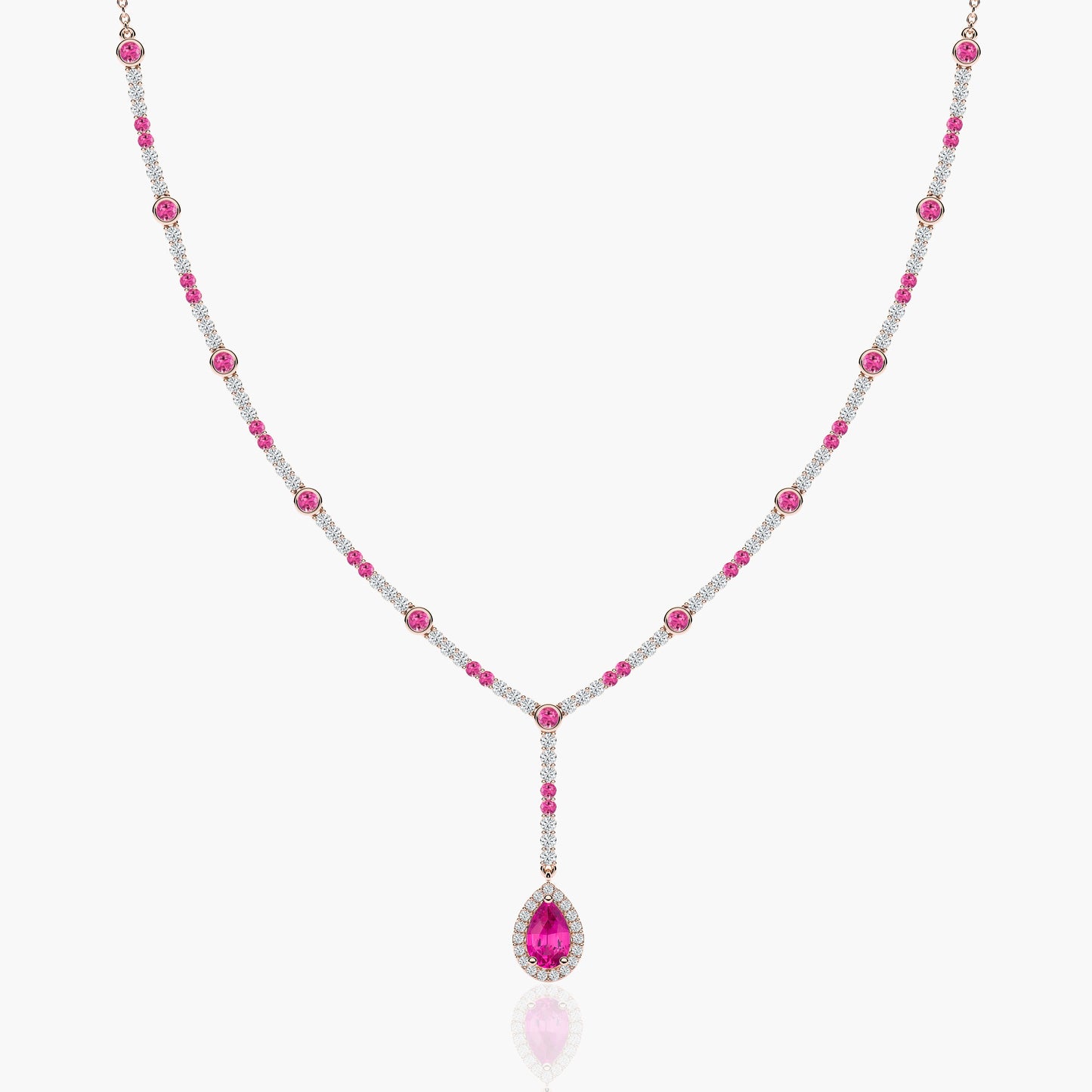 Silver Diamond Necklace
