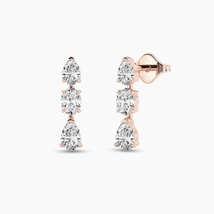 diamond ring earrings