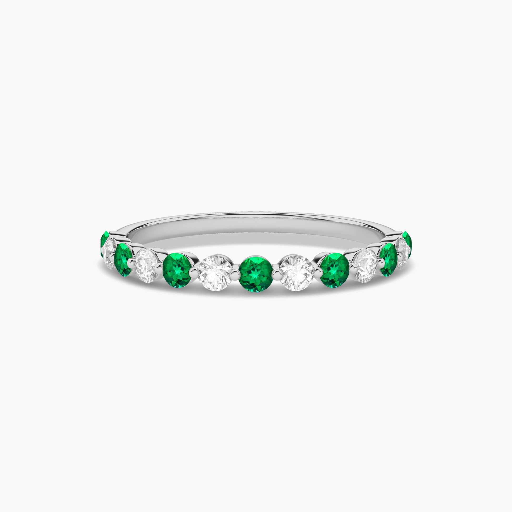 emerald diamond ring
