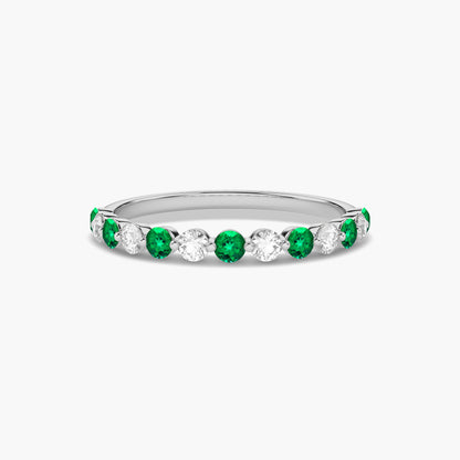 emerald diamond ring