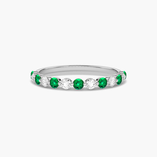 emerald diamond ring