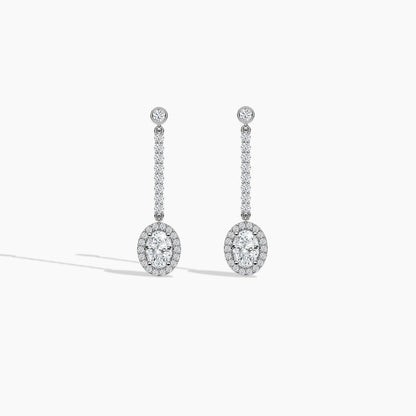 silver earrings