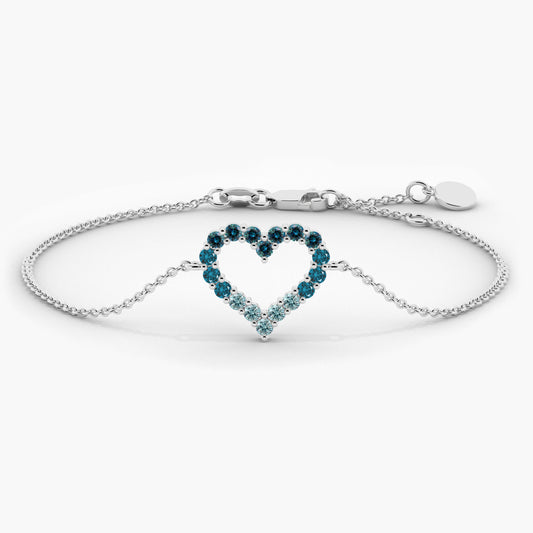 blue stone bracelet for ladies