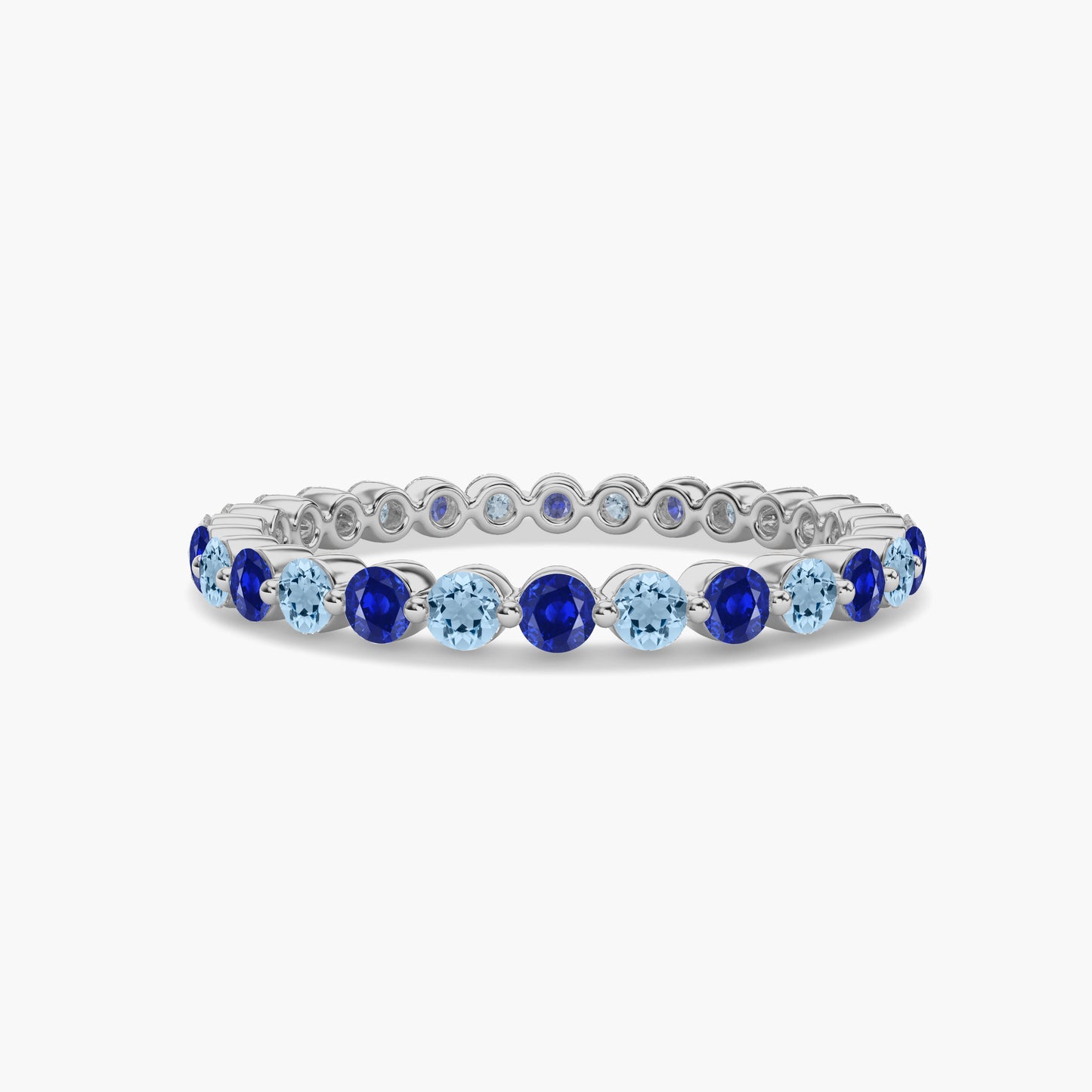 Blue diamond band