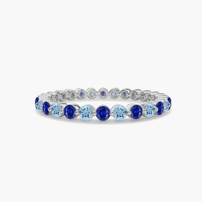 Blue diamond band