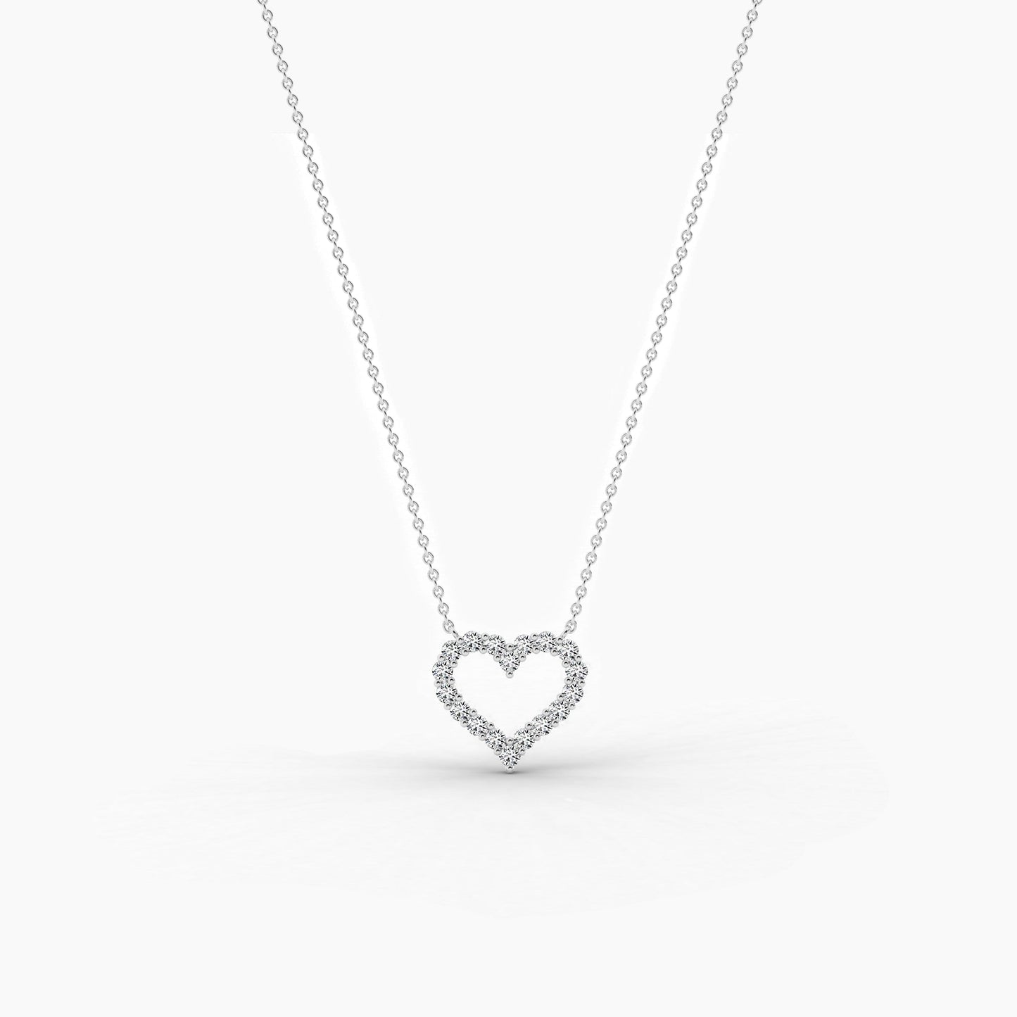 Heart diamond jewellery gift